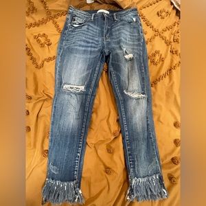 Kancan Cropped Jeans